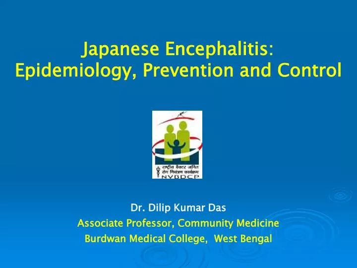 japanese encephalitis epidemiology prevention and control