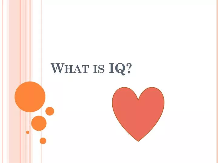 what is iq