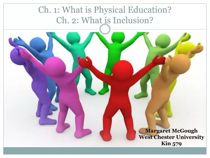 ch 1 what is physical education ch 2 what is inclusion