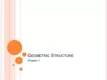 Geometric Structure - slide 1