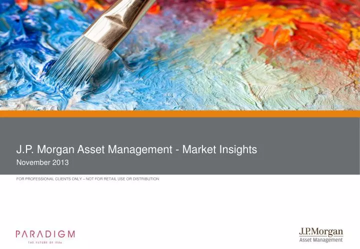 j p morgan asset management market insights
