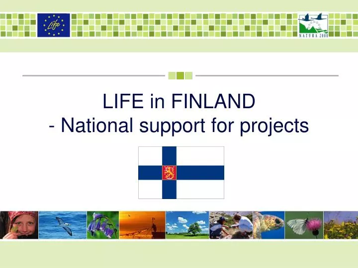 life in finland national support for projects