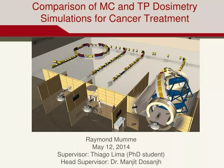 comparison of mc and tp dosimetry simulations for cancer treatment