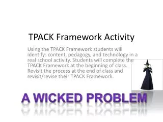 TPACK Framework Activity