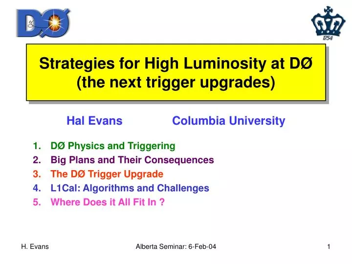 strategies for high luminosity at d the next trigger upgrades