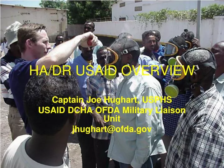 ha dr usaid overview