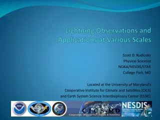 Lightning Observations and Applications at Various Scales