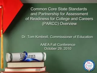 Main Principles of Common Core State Standards (CCSS)