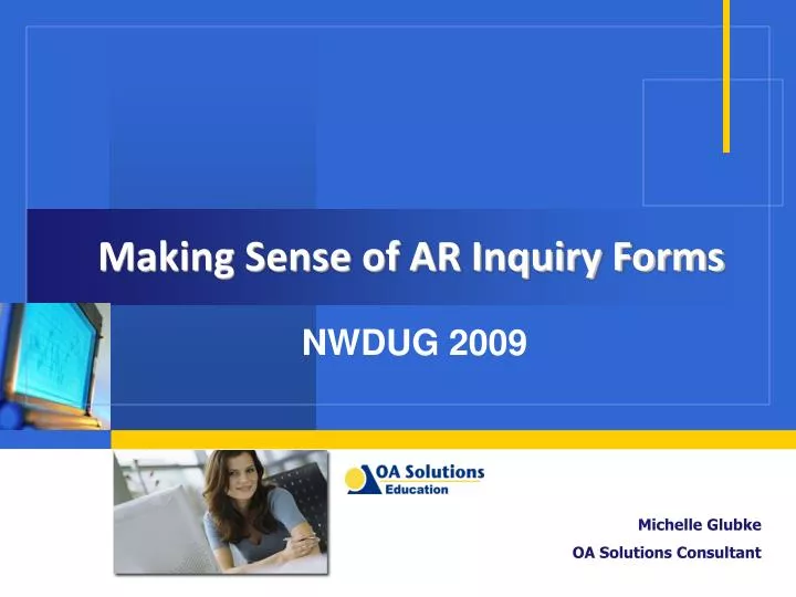 making sense of ar inquiry forms