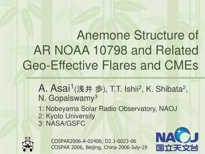 anemone structure of ar noaa 10798 and related geo effective flares and cmes