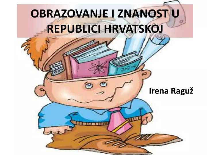 obrazovanje i znanost u republici hrvatskoj