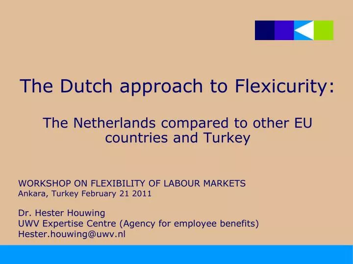 the dutch approach to flexicurity the netherlands compared to other eu countries and turkey