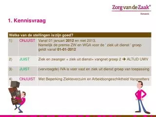 1 kennisvraag