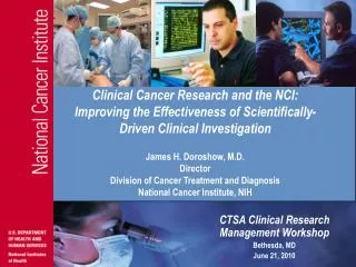 CTSA Clinical Research Management Workshop Bethesda, MD June 21, 2010