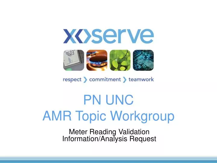 pn unc amr topic workgroup