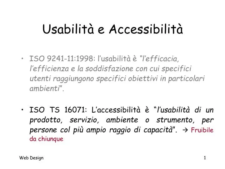 usabilit e accessibilit