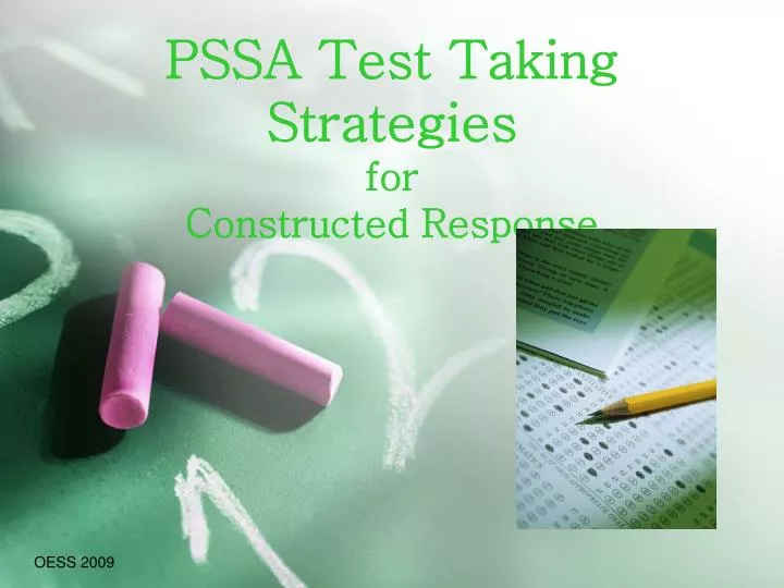 pssa test taking strategies for constructed response