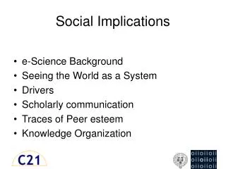 social implications