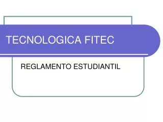 tecnologica fitec