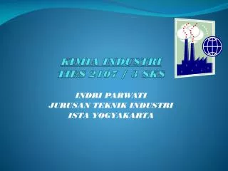 kimia industri ties 2107 3 sks