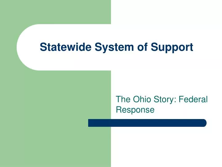 statewide system of support