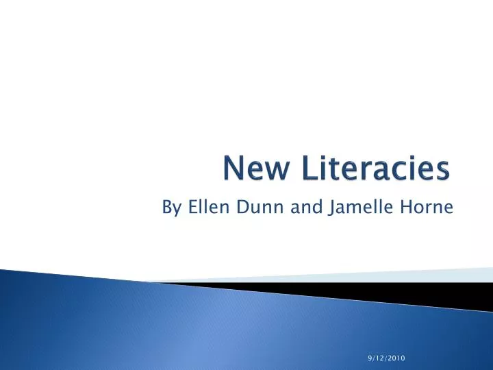 new literacies