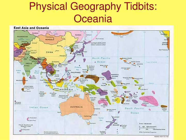 physical geography tidbits oceania