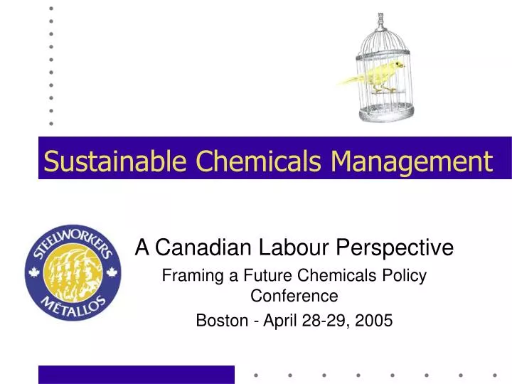 sustainable chemicals management