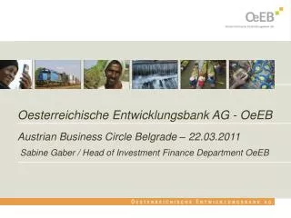 Oesterreichische Entwicklungsbank AG - OeEB