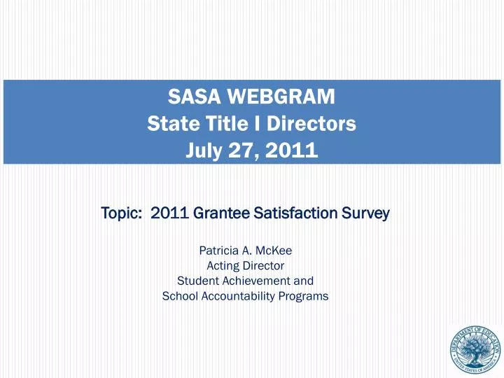 sasa webgram state title i directors july 27 2011