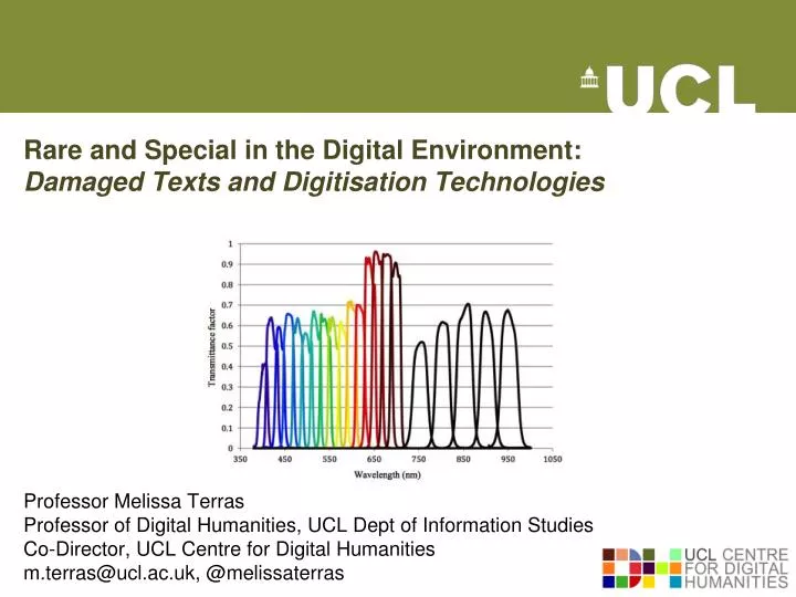 rare and special in the digital environment damaged texts and digitisation technologies