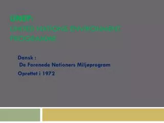 unep united nations environment programme