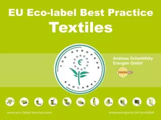 EU Eco-label Best Practice Textiles