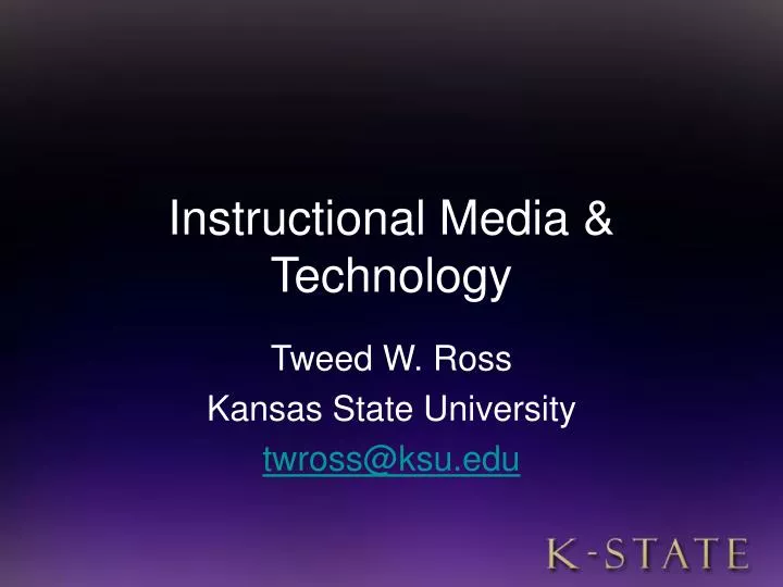 instructional media technology