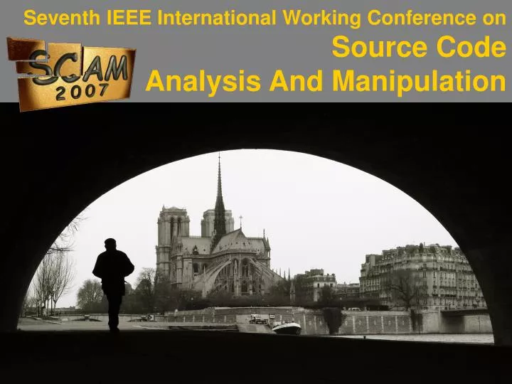 seventh ieee international working conference on source code analysis and manipulation