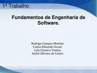 fundamentos de engenharia de software
