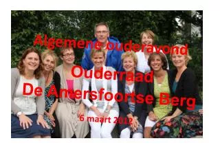 algemene ouderavond