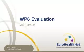 WP6 Evaluation