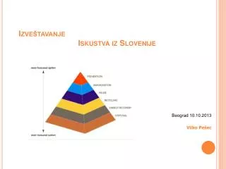 izve tavanje iskustva iz slovenije