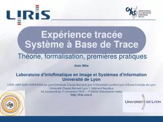 exp rience trac e syst me base de trace