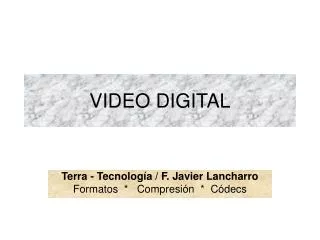 video digital