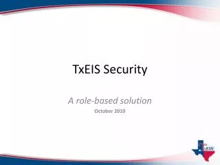 TxEIS Security
