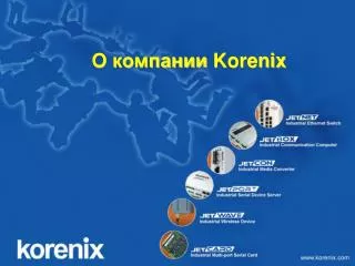О компании Korenix