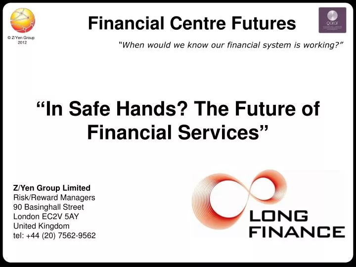 financial centre futures