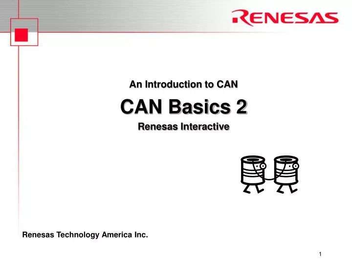 an introduction to can can basics 2 renesas interactive
