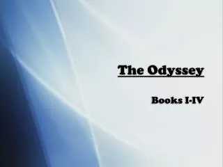 The Odyssey