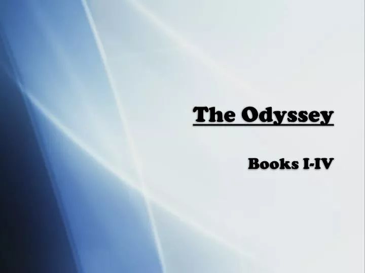 the odyssey