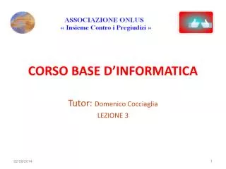 corso base d informatica