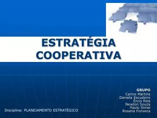 estrat gia cooperativa