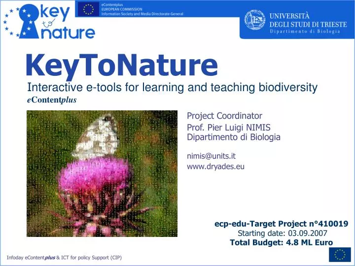 i nteractive e tools for learning and teaching biodiversity e content plus